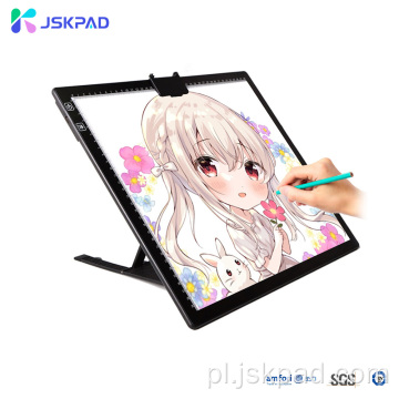 A3 bezprzewodowa podświetlana dioda LED tablet do śledzenia baterii